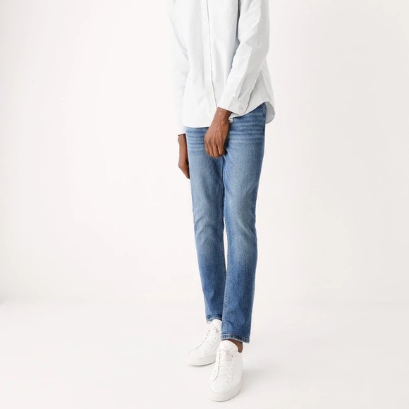 Frank & Oak Men’s Jeans - Skinny, Light Wash - Picture 3 of 9